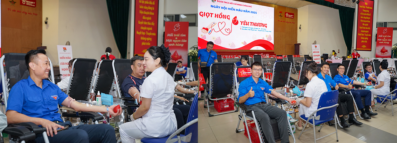 Trong hai ngày 29-30/7, tại Hà Nội, Đoàn Thanh niên Tập đoàn Điện lực Việt Nam (EVN) đã tham gia chương trình Ngày hội hiến máu năm 2025 với chủ đề "Giọt hồng yêu thương". Chương trình do Đoàn Thanh niên Chính phủ phối hợp Viện Huyết học - Truyền máu Trung ương tổ chức.